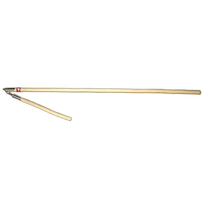 Sweeper Long Tip Bo Staff (SF009) – Flexible White Wax Wood Kung Fu Staff Weapon