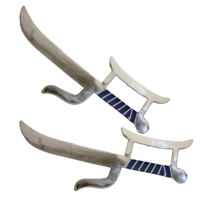 Unicorn’s Horn Sword Pair (麟角刀) - Traditional Chinese Martial Arts Weapon