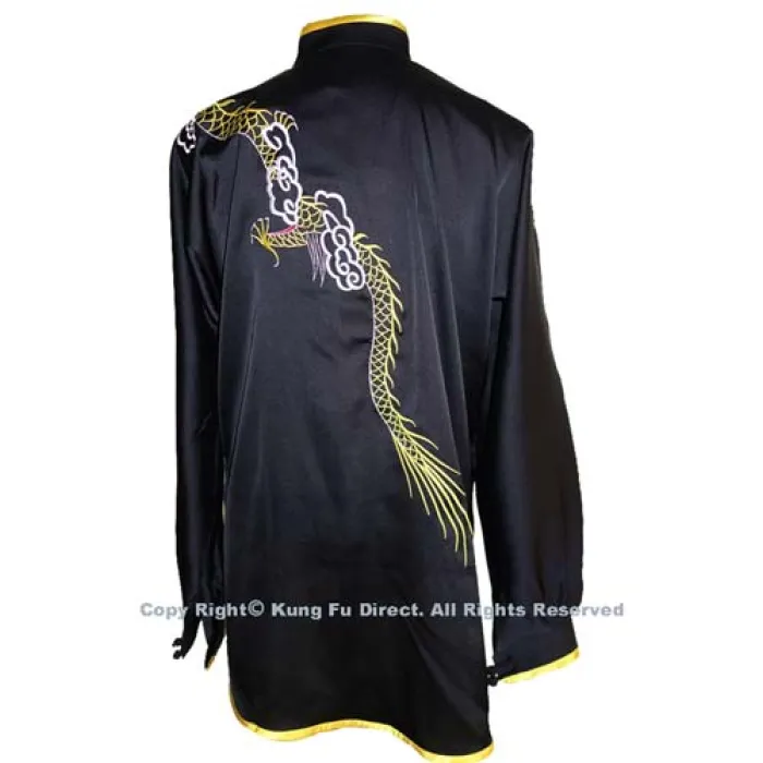 UC076 - Black Uniform with Dragon Embroidery 