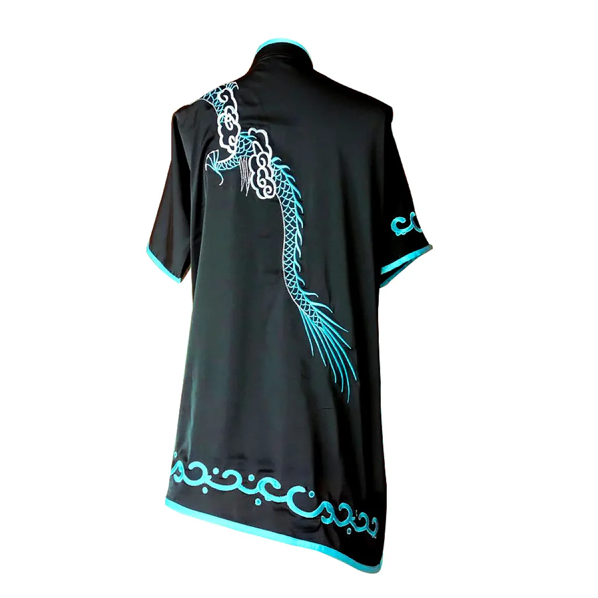 UC091 - Black Uniform with Dragon Embroidery