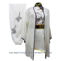 UC101 - White Shawl with Dark Purple Trim - Shawl only 