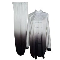 UC209 - White and Black Gradient Long Sleeves