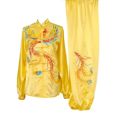 UC402 - Yellow Uniform with Phoenix Embroidery