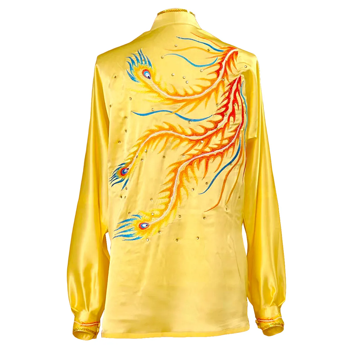 UC402 - Yellow Uniform with Phoenix Embroidery