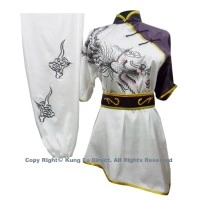UC509 - White Uniform with Phoenix Embroidery