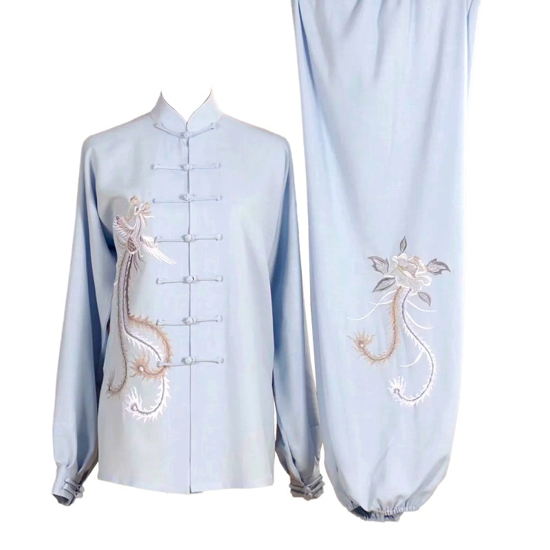 UC518 - Light Blue Uniform with Phoenix Embroidery