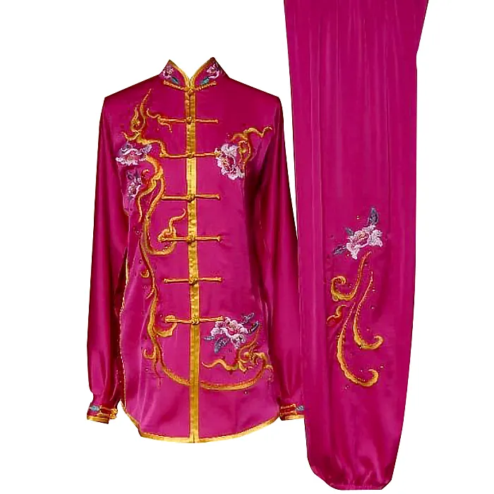 UC532 - Hot Pink Uniform with Flower Embroidery