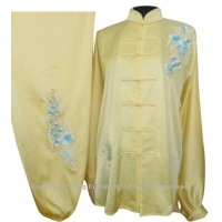 UC831 - Yellow Uniform With Filled Edelweiss Embroidery