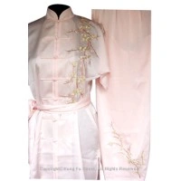 UC842 - Light Pink Uniform with Filled Blossom Embroidery