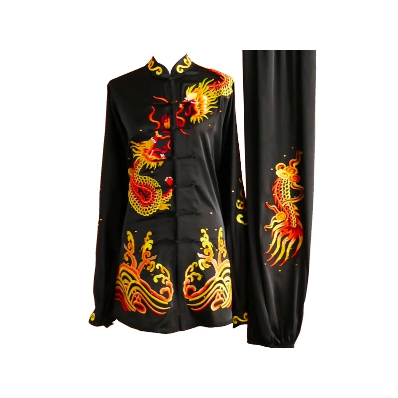 UC2022-24 Black Uniform with Dragon and Water Wave Embroidery (Pre-Order)