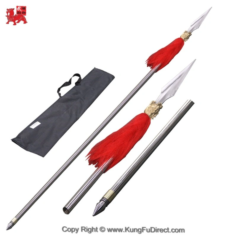 War Dragon Head Spear (TLW002) – Iconic Traditional Martial Arts Weapon