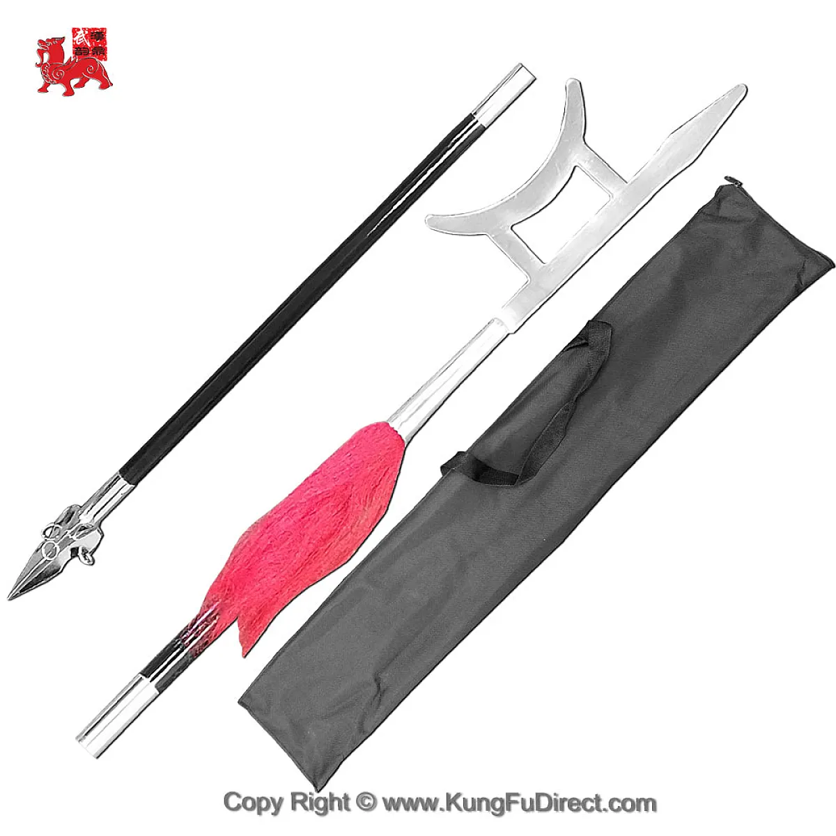 WSL009 - 2 Pieces Single Side Halberd - 2节单戟