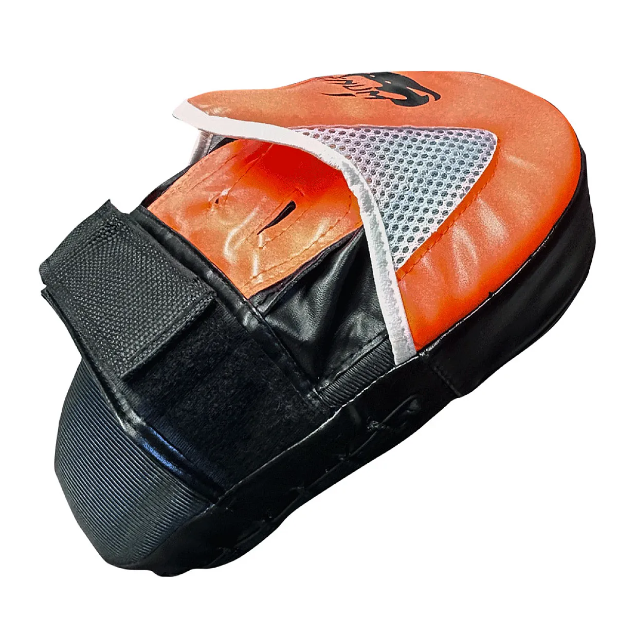 Orange Curved Focus Mitt – Training Pad for Boxing and Martial Arts (NM010-3)