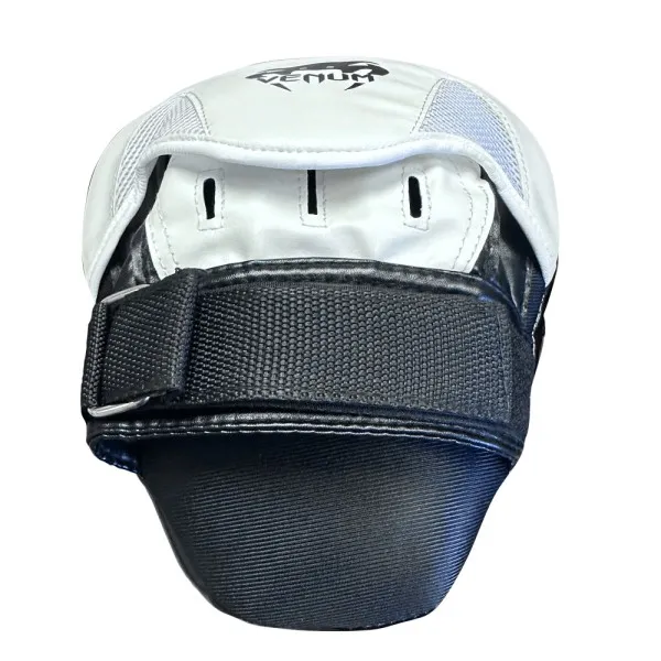 Curved Focus Mitt – White Training Pad for Boxing,,and Martial Arts (NM010-2)