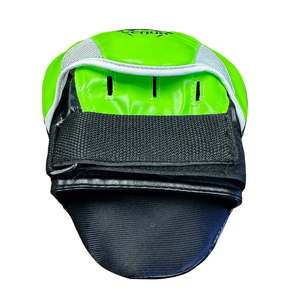 Neon Green Curved Focus Mitt (Single) – NM010-4 | Durable Training Pad