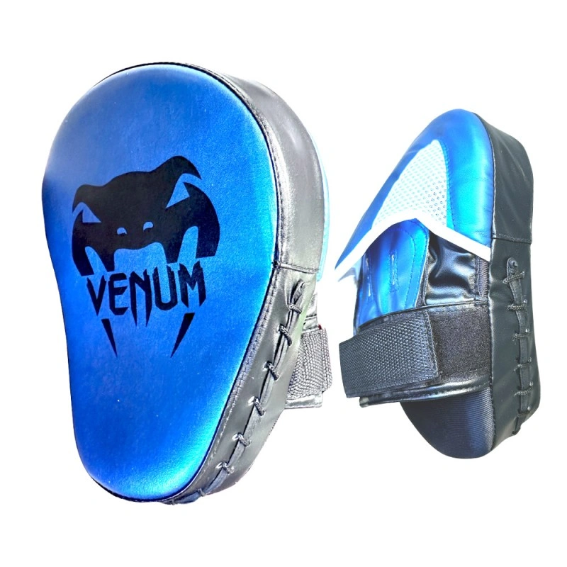 Neon Blue Curved Focus Mitt (Single) – NM010-5 | Durable Training Pad