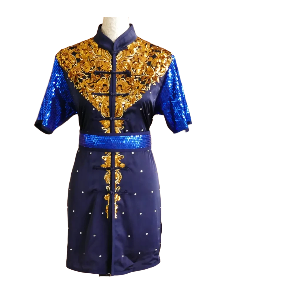 Navy with Golden Sequin Performance Uniform UC2026SQ-003