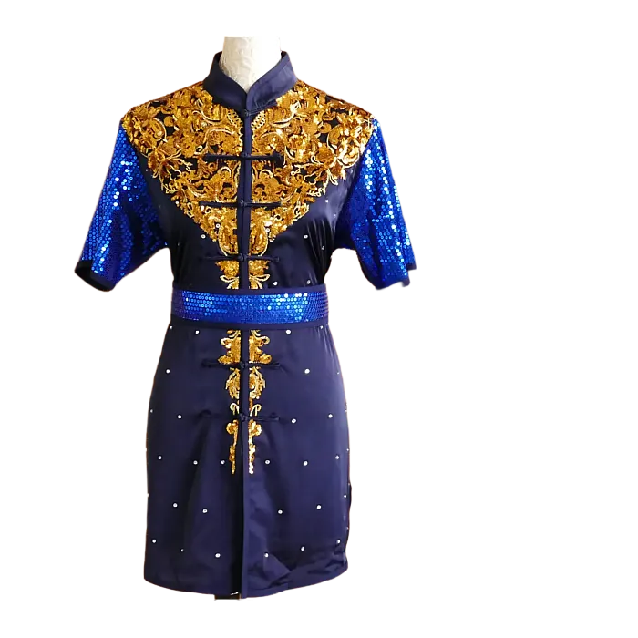 Navy with Golden Sequin Performance Uniform UC2026SQ-003