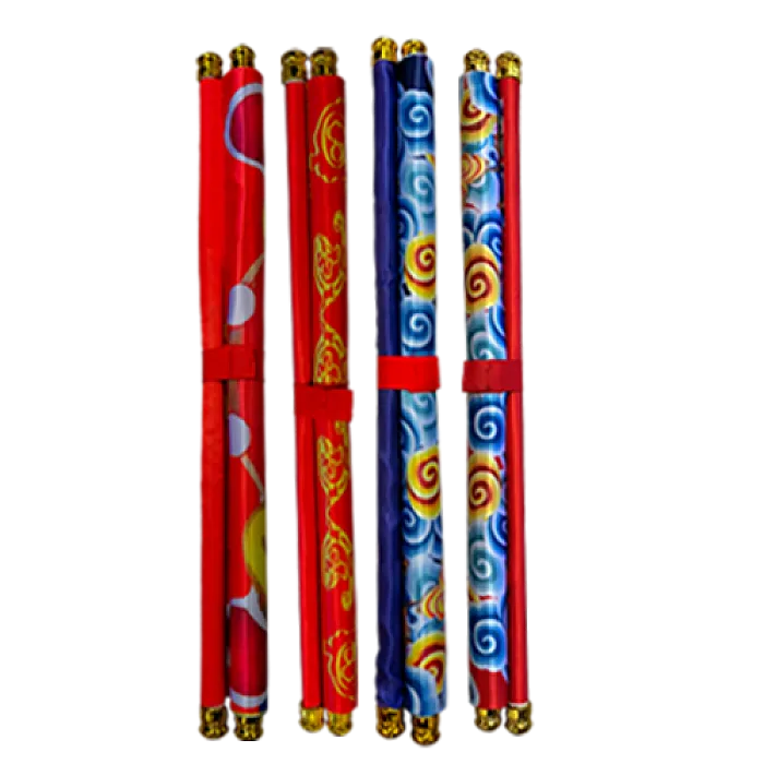 Chinese Lion Dance Lucky Banners – Traditional Blessing Scrolls for Celebrations (D1370)