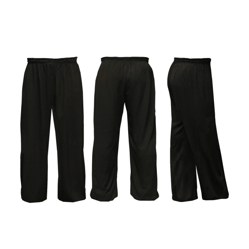 Bamboo Rayon Cotton Tai Chi & Kung Fu Pants – Unisex Martial Arts Training Wear