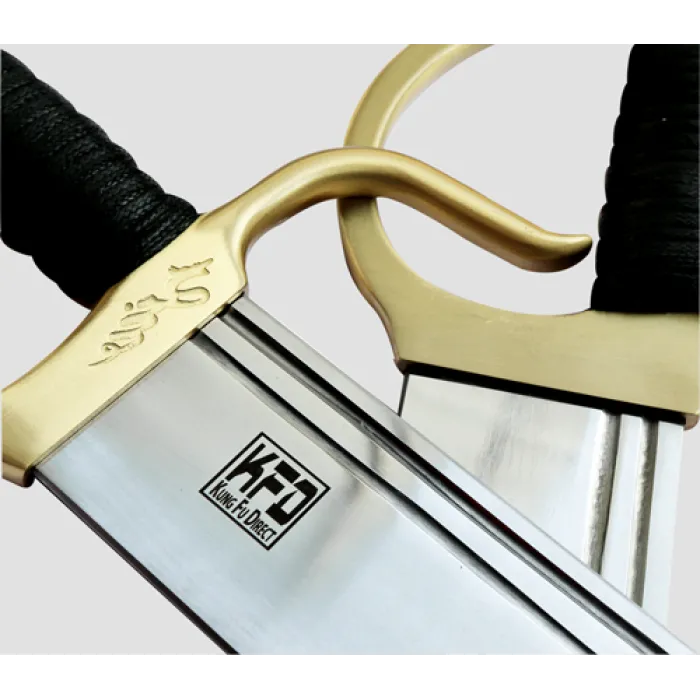 KFD Wing Chun Butterfly Swords – Standard & Small Size Stainless Steel Kung Fu Blades
