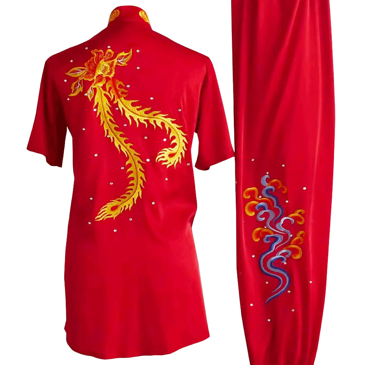 Red Uniform with Phoenix Embroidery (Pre-Order) - UC2024-006