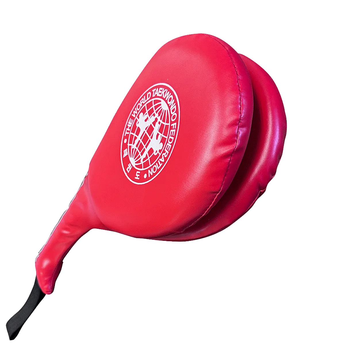 Red Double-Layer Martial Arts Kicking Target – Durable Vinyl Training Pad