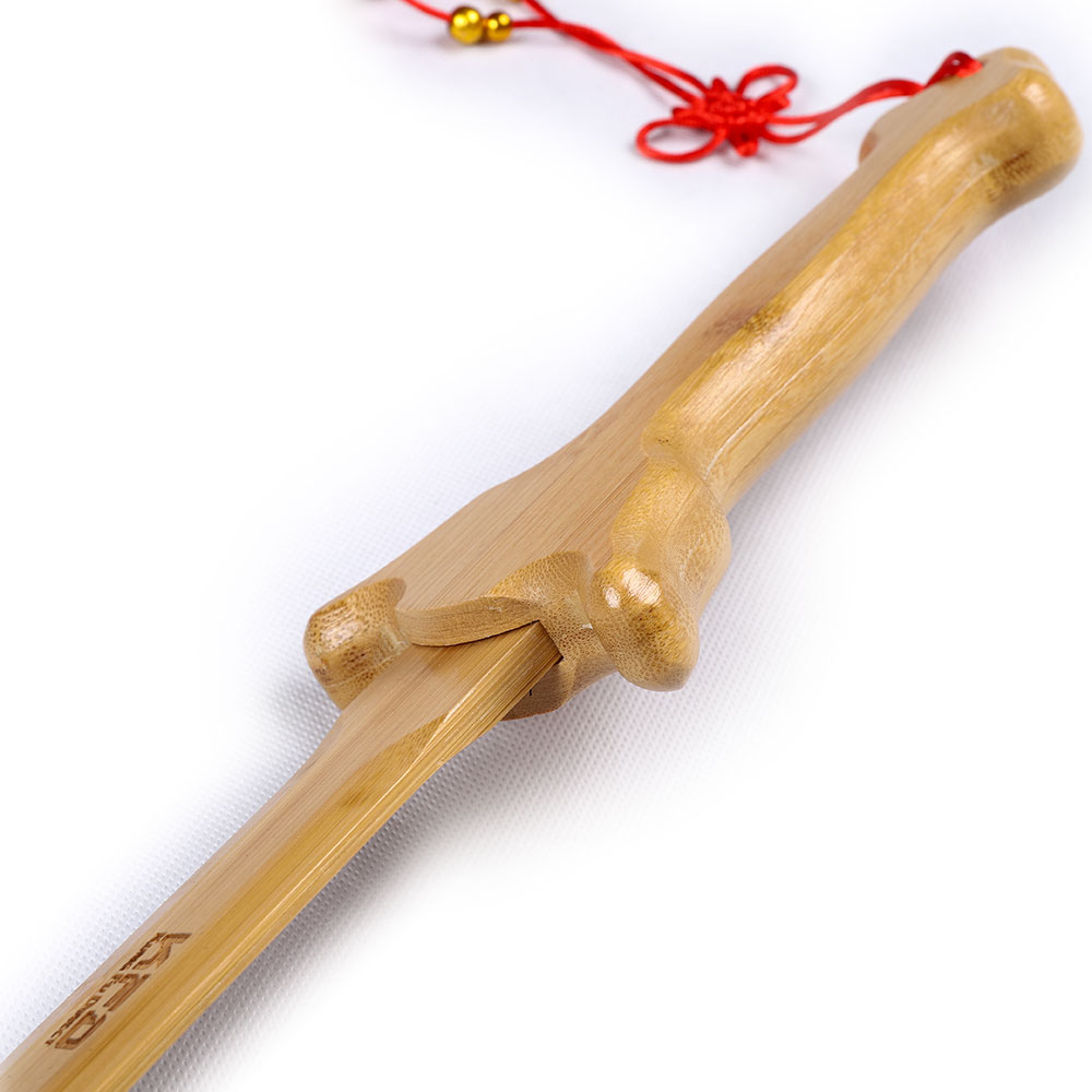 Natural Bamboo Straight Sword for Training & Performance