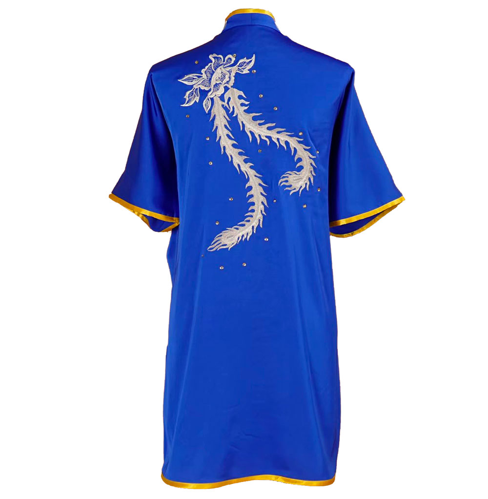 UC005 - Blue Uniform with Phoenix Embroidery