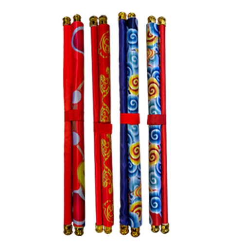 Chinese Lion Dance Lucky Banners – Traditional Blessing Scrolls for Celebrations (D1370)