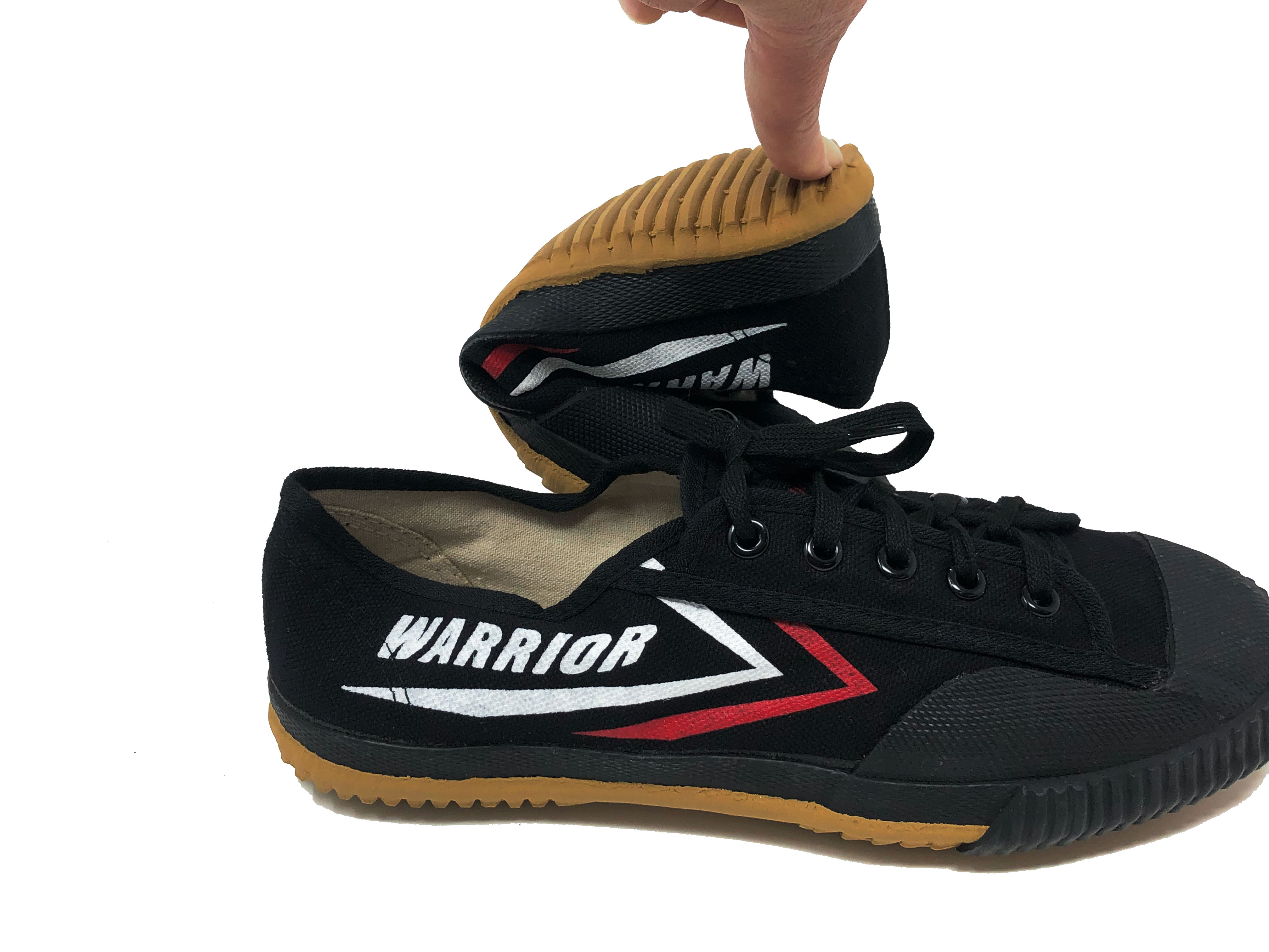 Warrior Kungfu Canvas Black Shoes – FT010