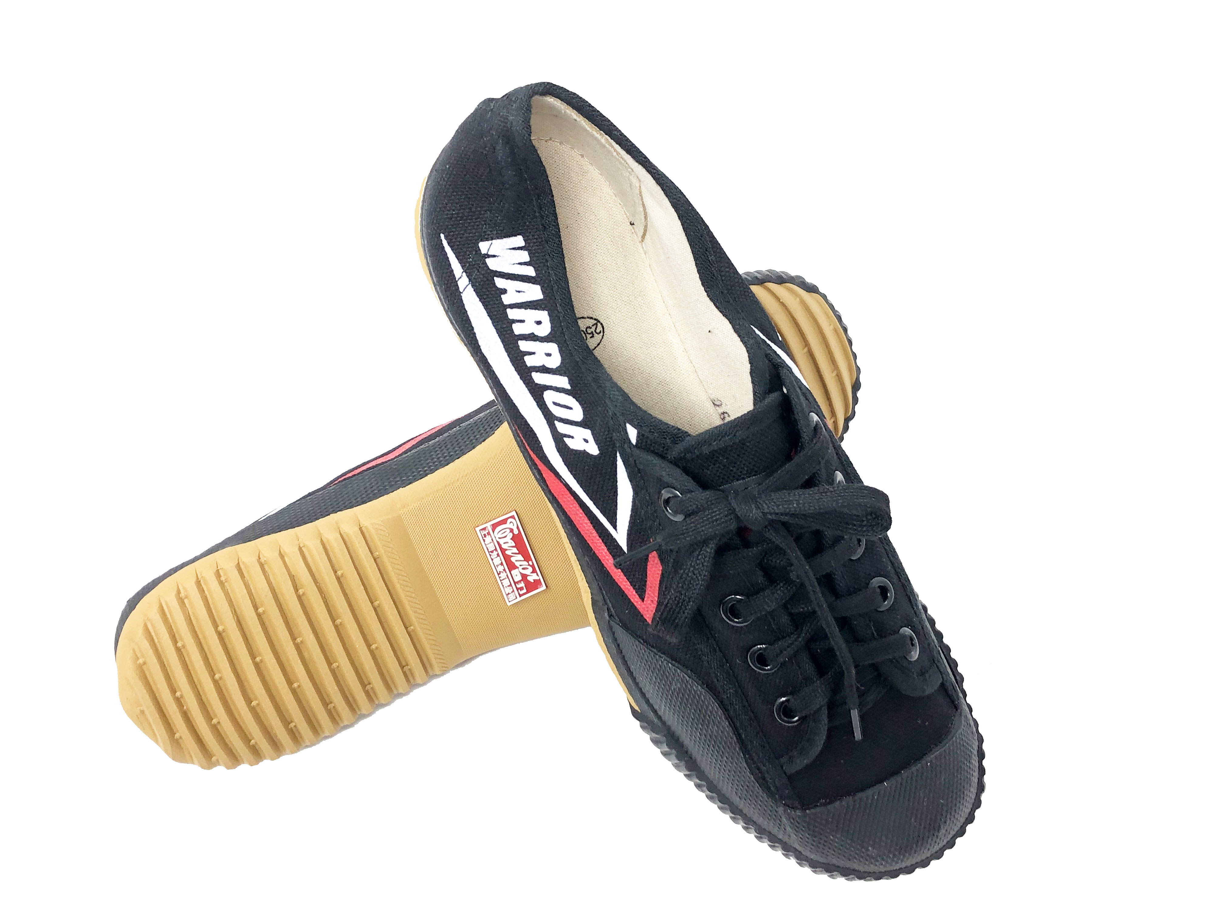 Warrior Kungfu Canvas Black Shoes – FT010