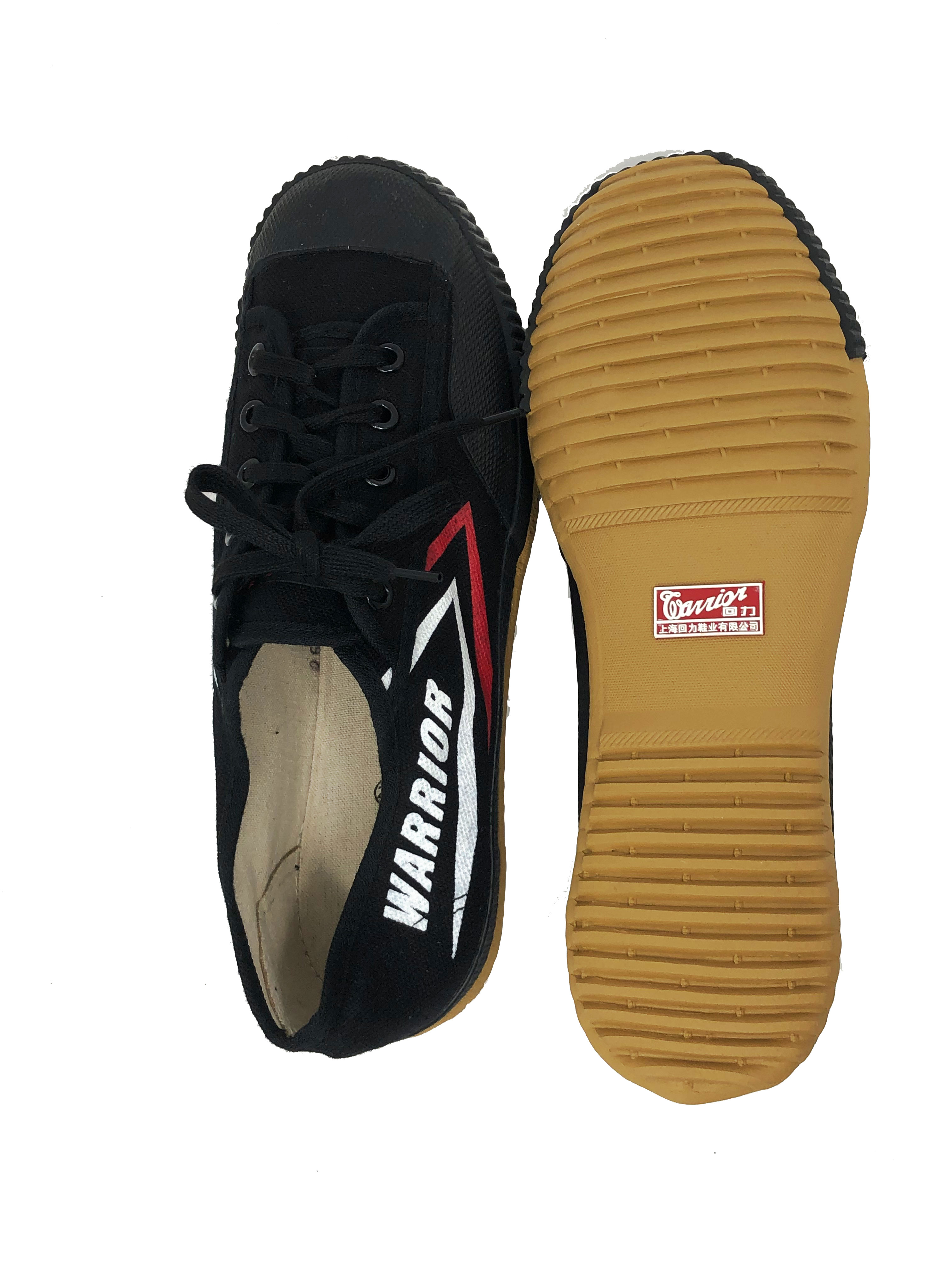Warrior Kungfu Canvas Black Shoes – FT010