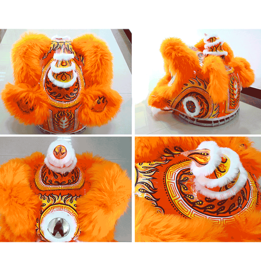 D1305 Purple Fut-San Lion Dance Costume – Competition Purple Lion (Full Set)