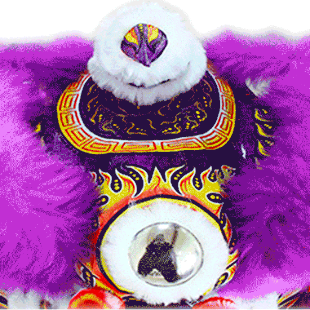 D1305 - Purple Lion Costume