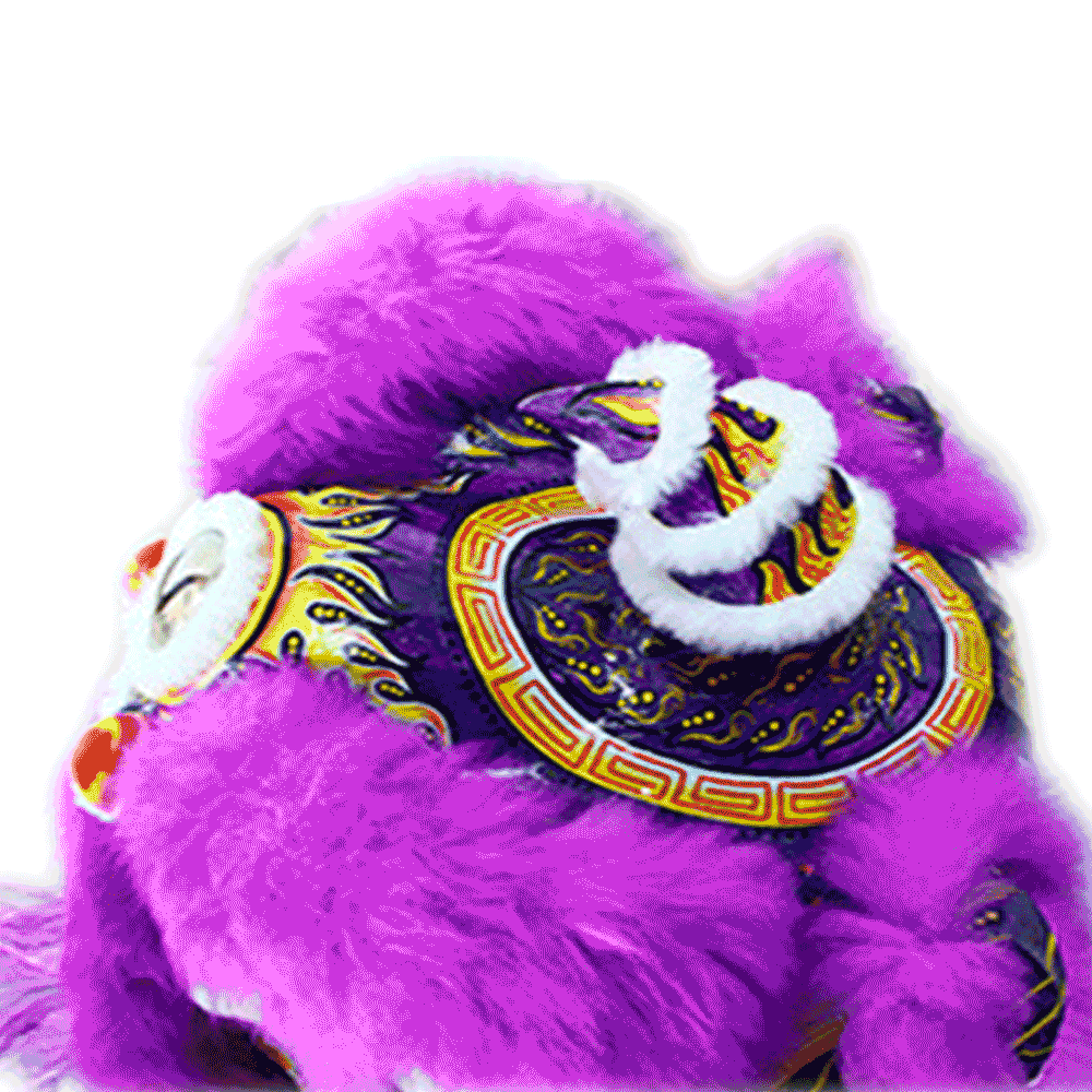 D1305 - Purple Lion Costume