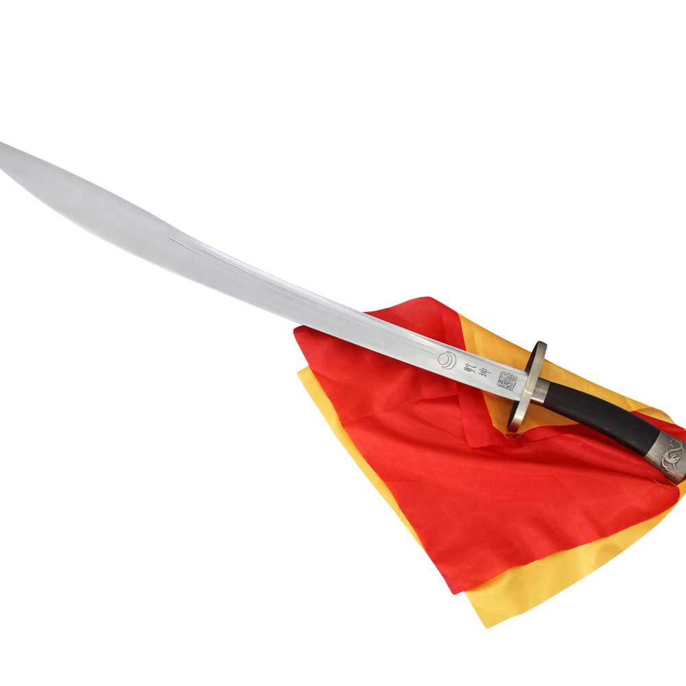 TDS004 - SanHuang Huali Wood Broadsword - Heavy Metal Blade