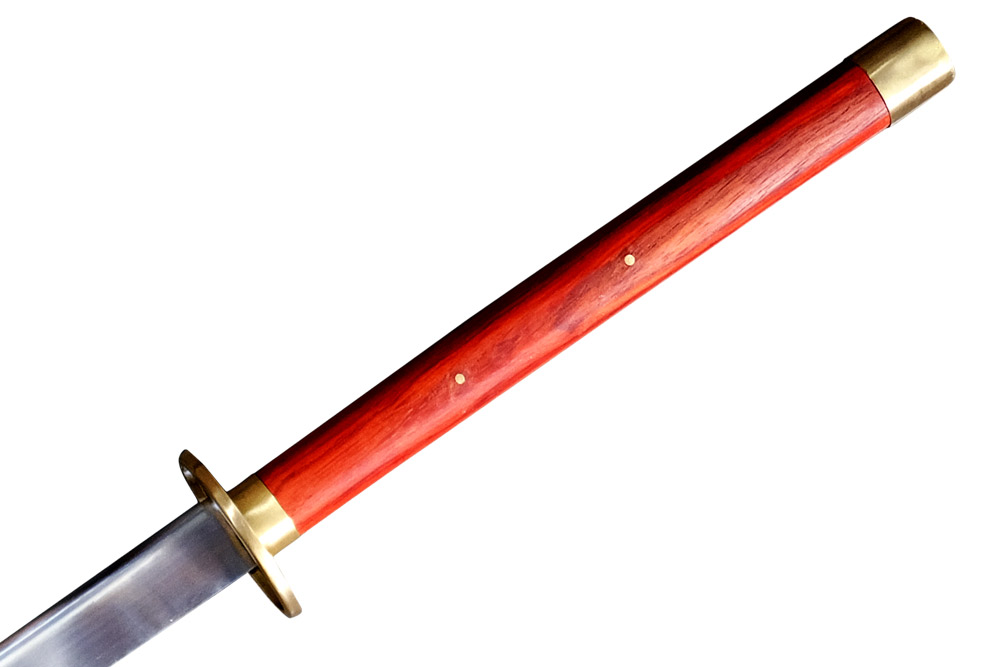 TDS039 Miao Dao (Chang Dao) Two-Handed Chinese Saber – Traditional Kung Fu Sword