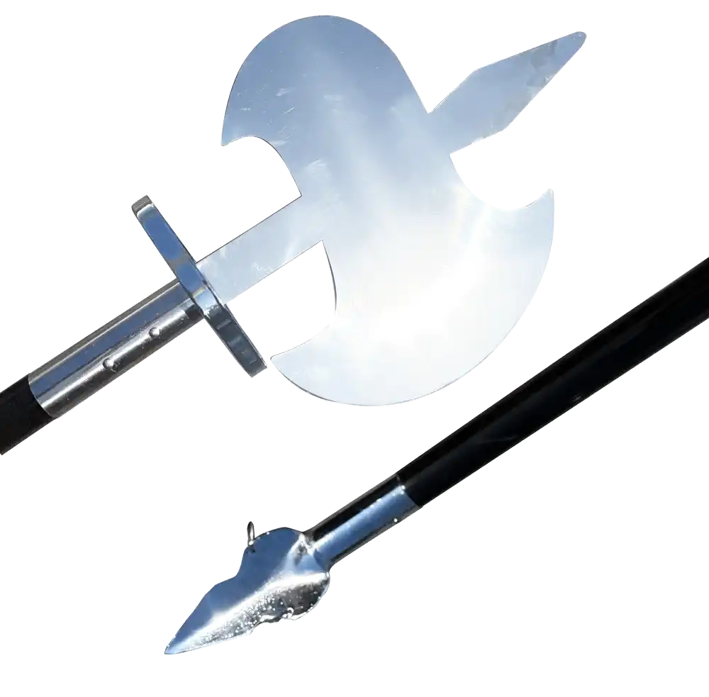 Single Edge Axe Pair (TDS045) – Traditional Southern Kung Fu Weapon