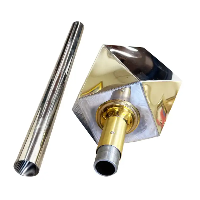 Stainless Steel Octagon Hammers Pair 八棱双锤 – Traditional Wushu & Kung Fu Weapon (TDS047)