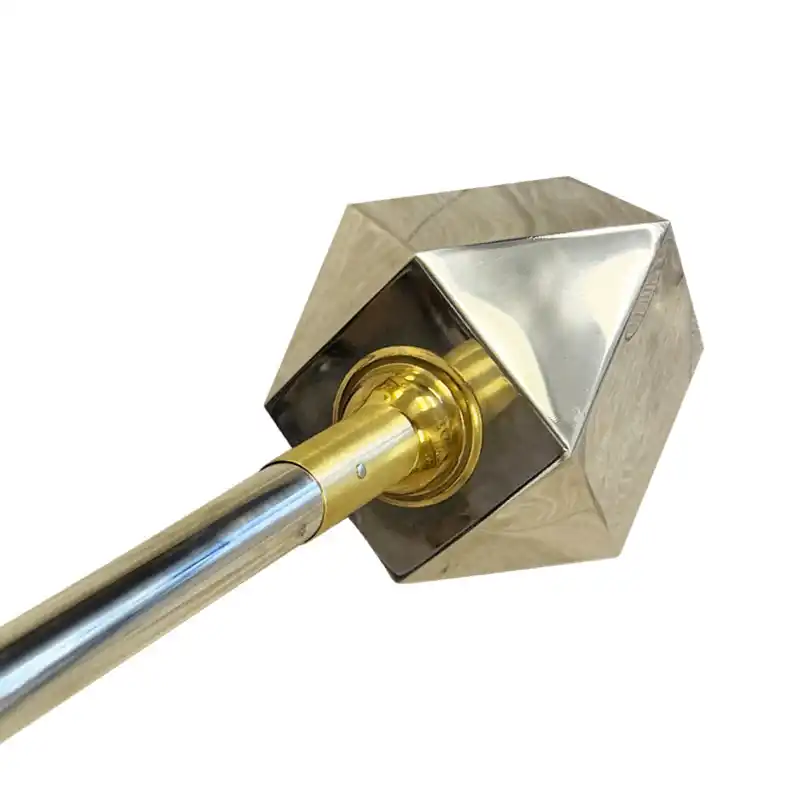 Stainless Steel Octagon Hammers Pair 八棱双锤 – Traditional Wushu & Kung Fu Weapon (TDS047)