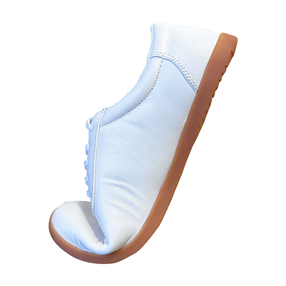 Premium White Leather Tai Chi Shoes
