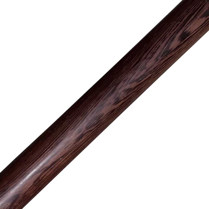 Traditional kungfu Kwandao with 2 pieces Solid Wenge wood handle_ firm Blade