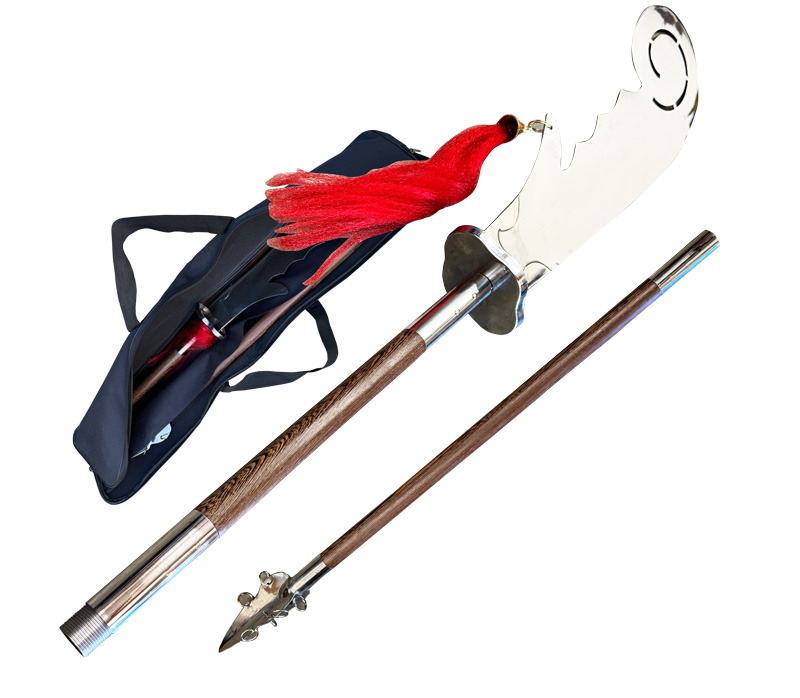 Wushu Kungfu Big Sword - Wenge Wood Handle (WSL013)