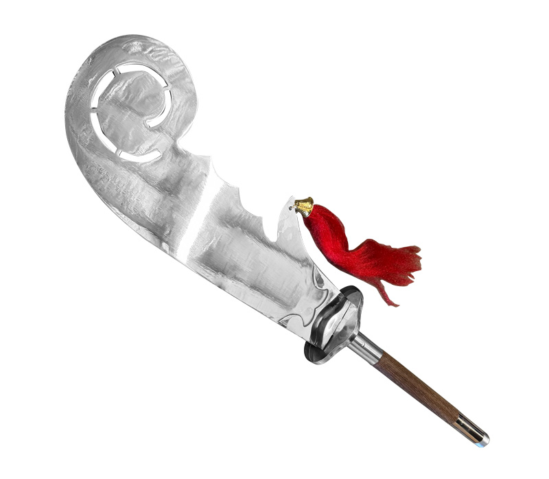 Wushu Kungfu Big Sword - Wenge Wood Handle (WSL013)