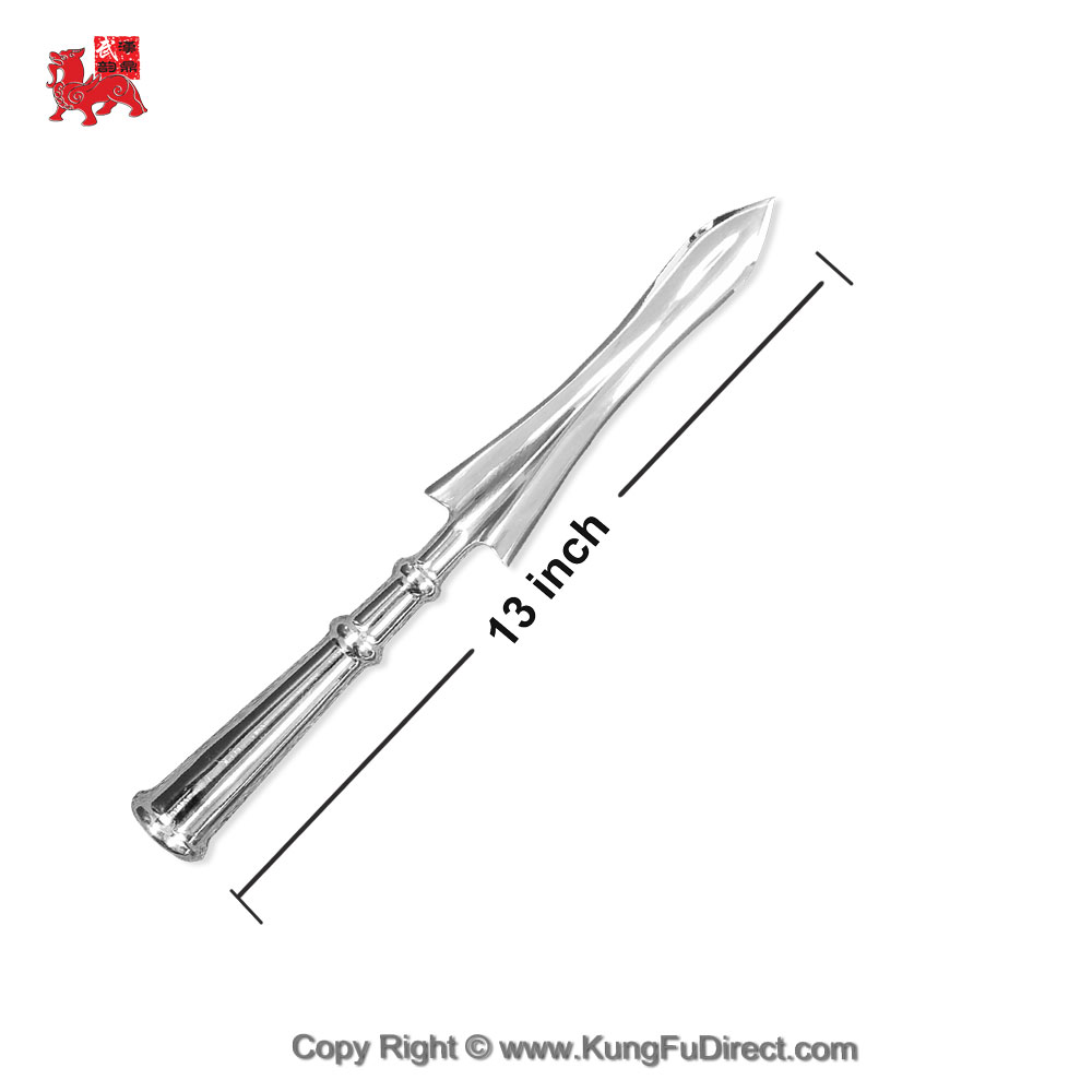 Six Harmonies Stainless Steel Spear Head for Wushu & Kung Fu