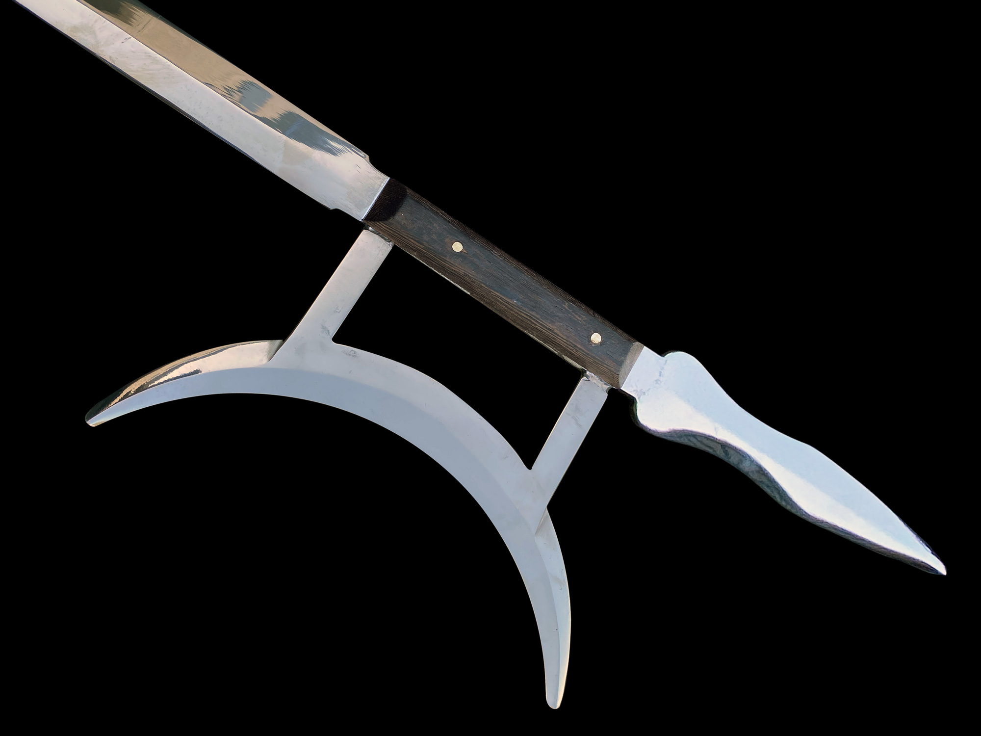 Combat Steel Traditional Tiger-Head Hook Swords