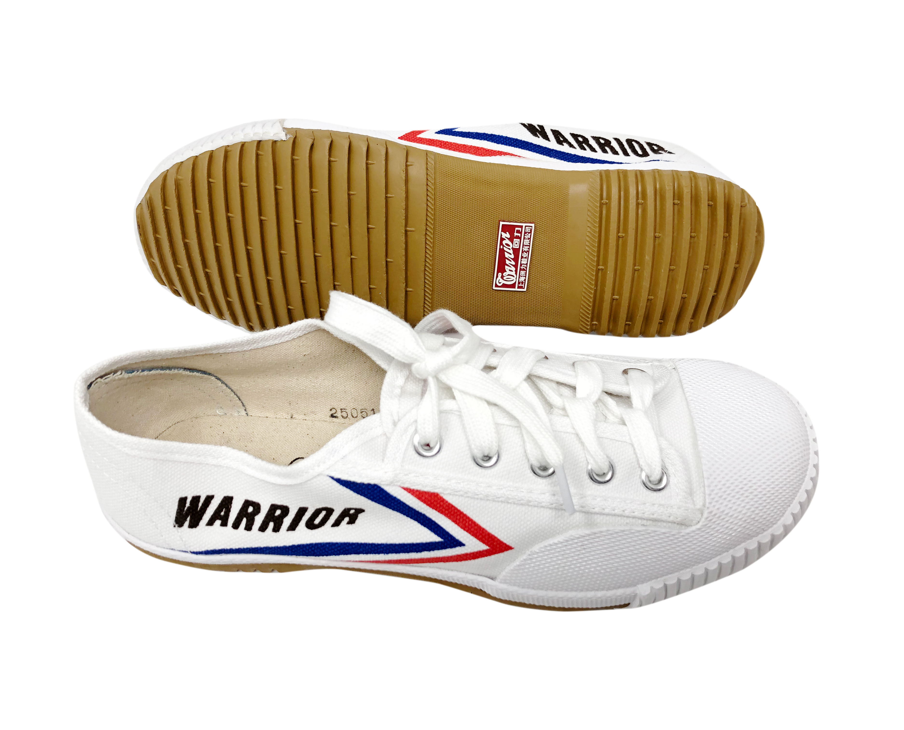 Warrior Wushu Kungfu White Canvas Shoes – FT011