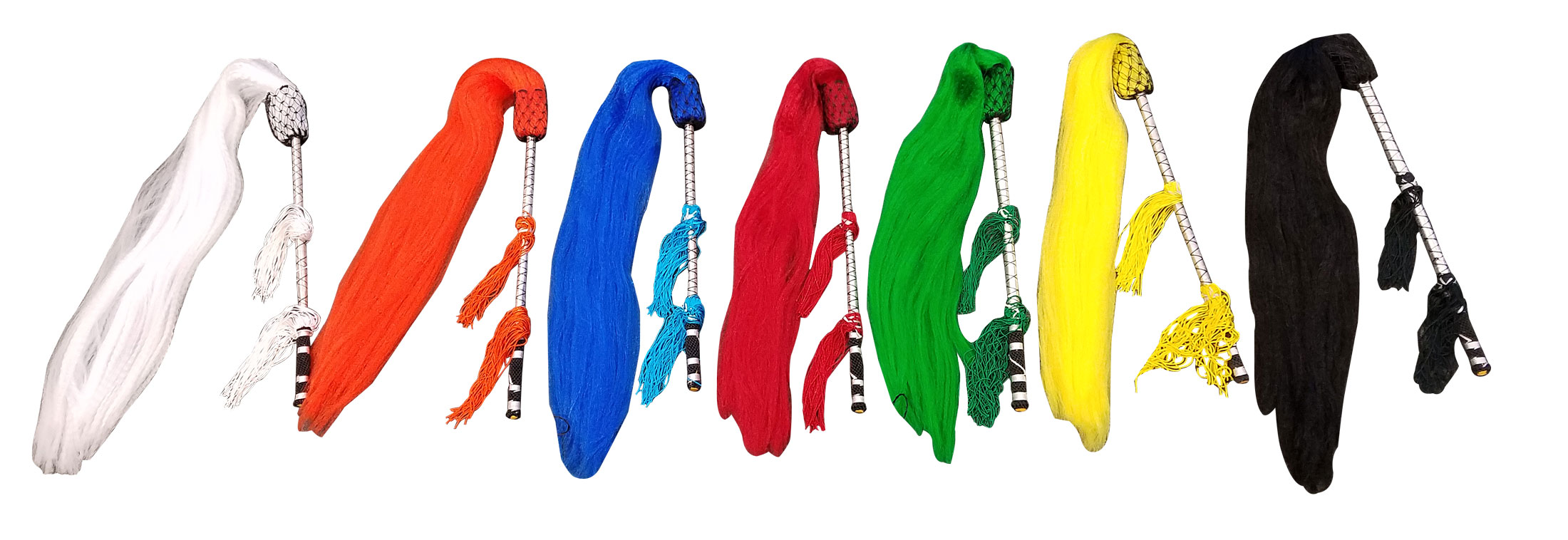 Horsetail Whisk (Fo Chen) – Traditional Nylon-Tassel Weapon