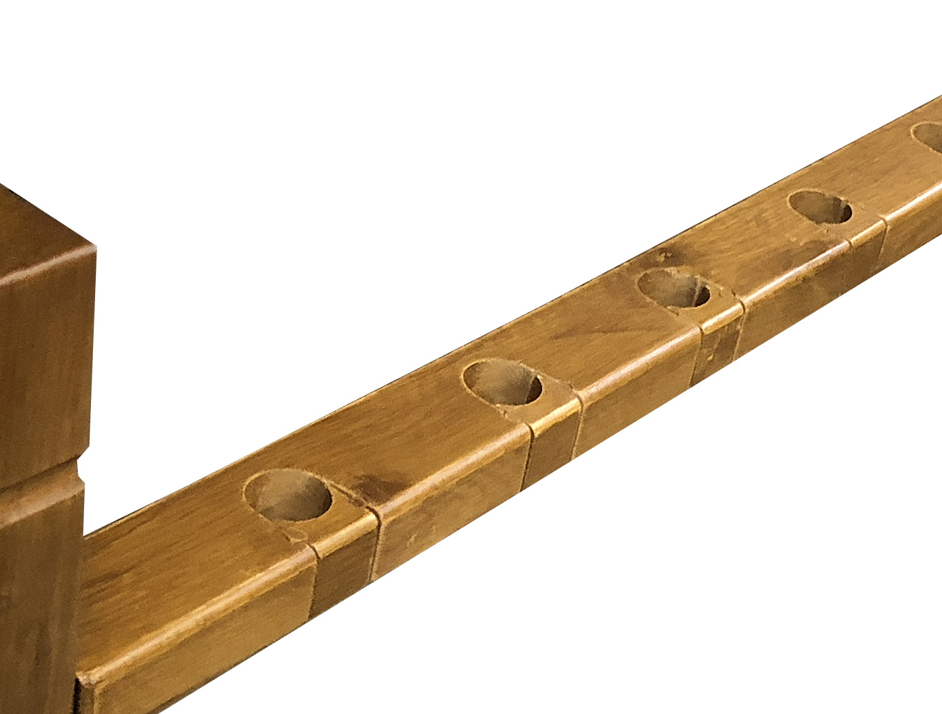 Kungfu Wooden Stand for Long Weapons